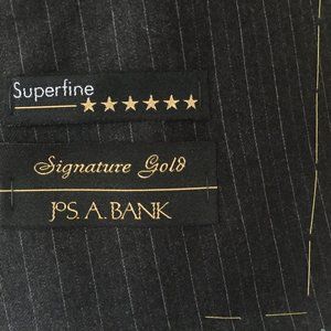 NWT $1095 JAB SIGNATURE GOLD Superfine Stripe 6 Star ⭐⭐⭐⭐⭐⭐ Suit Top Blazer Coat